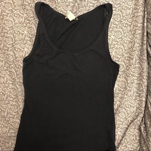 Basic Dark Gray Tank Top